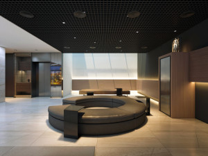 office reception design vtc 3D Model