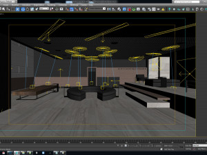 office reception design vtc 3D Model