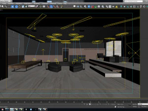 office reception design vtc 3D Model