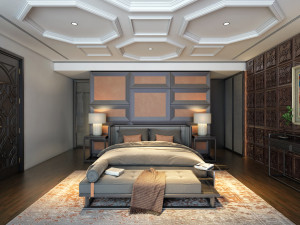 master bedroom interior vtc2 3D Model