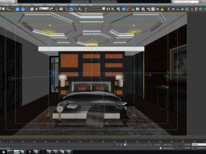 master bedroom interior vtc2 3D Model