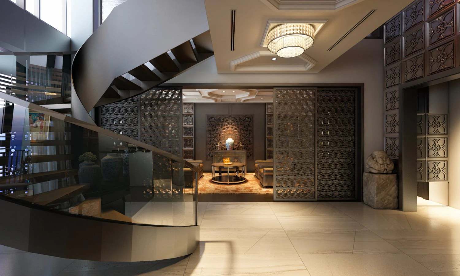 livingroom interior design vtc2 3D Model .c4d .max .obj .3ds .fbx .stl .blend 