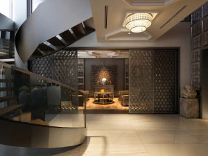 design de interiores de sala de estar vtc2 Modelo 3D