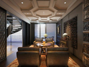 livingroom interior design vtc2 3D Model