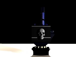 devil robot hand Model 3D