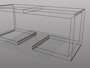 minimalism table and chair 3D मॉडल