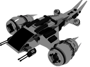 navio atmosférico 3d Modelo 3D