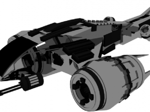 atmospheric ship 3d 3D Модель