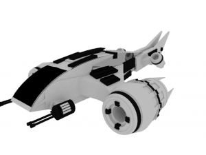 atmospheric ship 3d 3D Модель