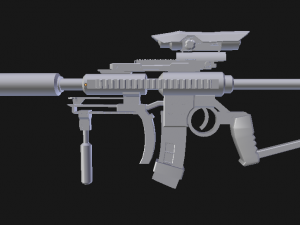 rifle ventor Model 3D