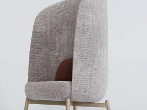 easy nest chair by plushalle 3D Model