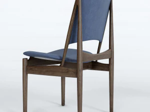 egyptian chair by finn juhl 3D Model