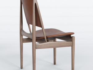 egyptian chair by finn juhl 3Dモデル