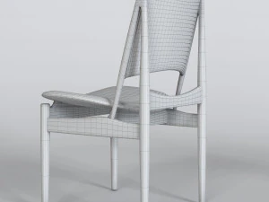 egyptian chair by finn juhl 3D Model