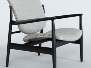 france chair by finn juhl 3D Model