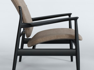 france chair by finn juhl 3D Model