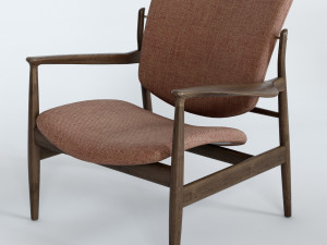 france chair by finn juhl 3D Model