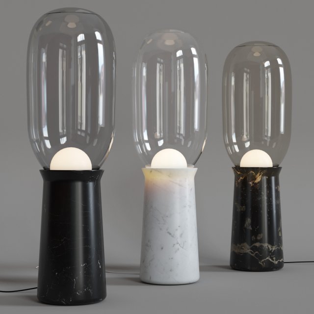 torch floor lamp by collection particuliere 3Dモデル .c4d .max .obj .3ds .fbx .stl .blend 