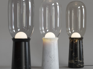 torch floor lamp by collection particuliere 3D 모델