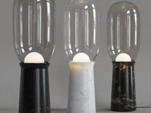 факел торшер колекції particuliere 3D Модель