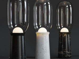 torch floor lamp by collection particuliere 3Dモデル