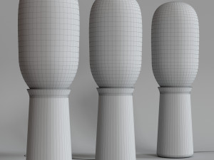 torch floor lamp by collection particuliere 3Dモデル