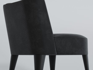 small armchairs cecile and isabelle by meridiani 3D-Modell