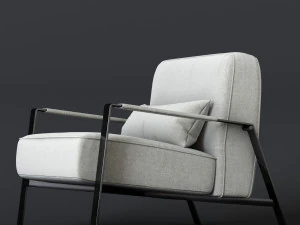 nicoline rho armchair 3D Model