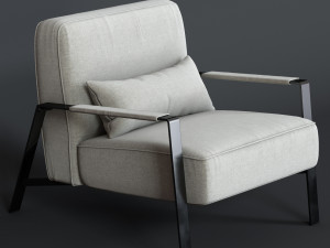 nicoline rho armchair 3D Модель