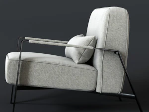 nicoline rho armchair 3D Model