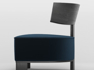 molteni elain and clipper armchairs 3D-Modell