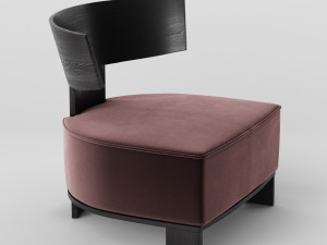 molteni elain and clipper armchairs 3D-Modell