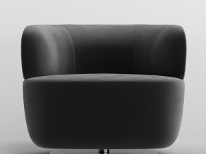 molteni elain and clipper armchairs 3D-Modell