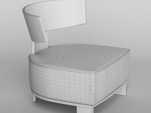 molteni elain and clipper armchairs 3D-Modell