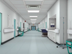 hospital hallway 3 max 3D Model