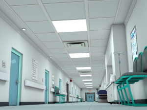 hospital hallway 3 max 3D Model