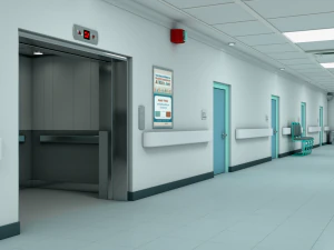 hospital hallway 3 max 3D Model