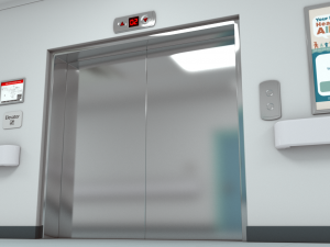 hospital hallway 3 max Modelo 3D