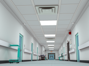hospital hallway 3 max Modelo 3D