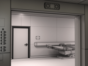 hospital hallway 3 max Modelo 3D