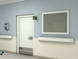 pasillo hospitalario modular Modelo 3D