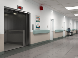 hospital hallway 2 3D Model