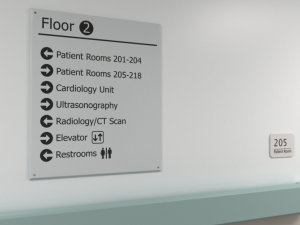 hospital hallway 2 3D Model