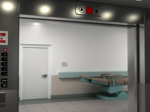 hospital hallway 2 3D Model