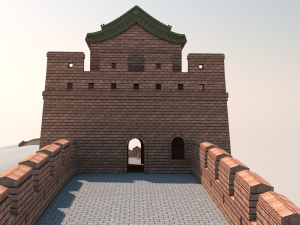 great wall of china 3D Model