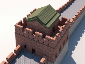 great wall of china 3D Model