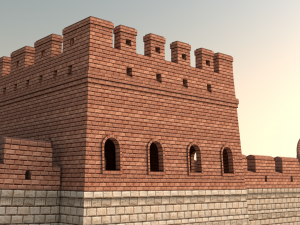 great wall of china 3D Model