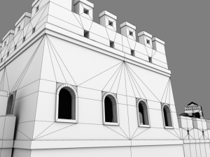 great wall of china 3D Model