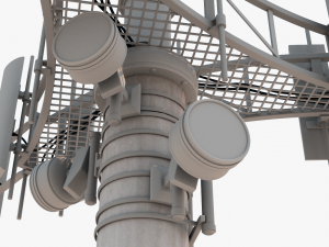 cell tower Modelo 3D