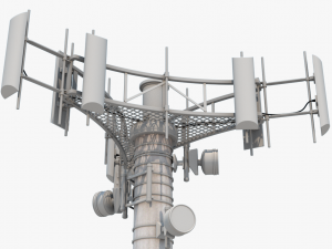 cell tower Modelo 3D